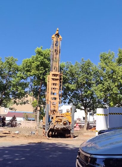 郊区钻井打井